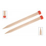 KnitPro Jumbo Birch Single Pointed Knitting Needles Birch 30cm 25.00mm / 11.8in US50