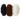 Wool for Needle felting Black/Brown/White 3x10 g