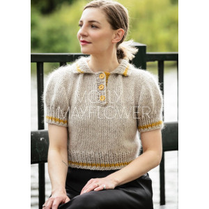 HannePoloen af Molly by Mayflower - Knitted Polo Pattern Size S-XXL