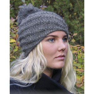 Princess Mary Hat - Chinook by DROPS Design - Knitted Hat pattern size S - XL